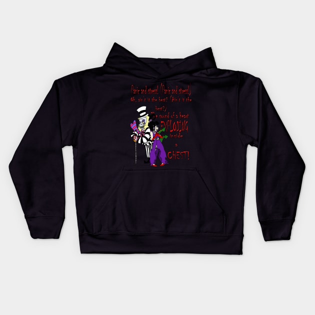 Beetlejuice "That Beautiful Sound" Design Kids Hoodie by AMadCupofTee